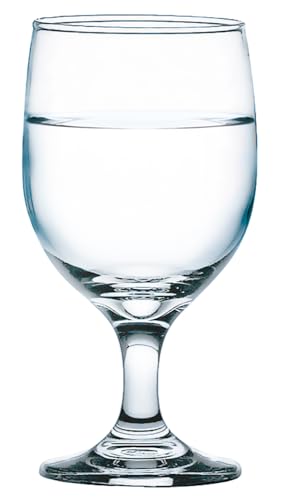 Toyo Sasaki Glass 33030HS-1ct Goblet, 11.8 fl oz (340 ml), HS Stem, Set of 48, Shatter-Resistant, Made in Japan