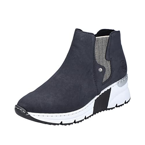 Rieker X6361, Stivali alla Moda Donna, Blu 14, 40