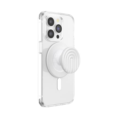 Image of PopSockets Phone Grip for MagSafe, Magnetic Holder, Phone Stand, Boho - Coconute Creme
