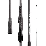 PURELURE NDVIA MAX エギング竿 スピニングロッド 3モデル 2.4-2.6m 30T国産カーボン チタン&DKKブルーセラミックガイド 全カーボンハンドル 逆印龍継ぎ CNCアルミパーツ HX45+90プロセス X字補強 高感度 耐塩水 イカ・タコ対応 ショア小物釣り MF/Fアクション M/L/MLパワー ルアーウェイト19g 832MS [並行輸入品]