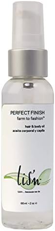 Lis'n Farm To Fashion Perfect Finish Hair & Body Oil Gluten Free 2 Ounce 60 Gram