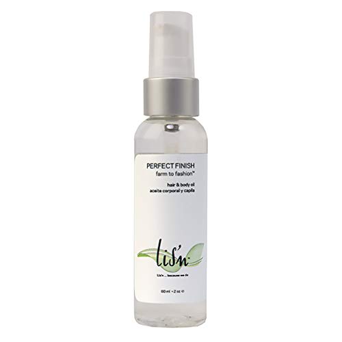 Lis'n Farm To Fashion Perfect Finish Hair & Body Oil Gluten Free 2 Ounce 60 Gram #TOP1