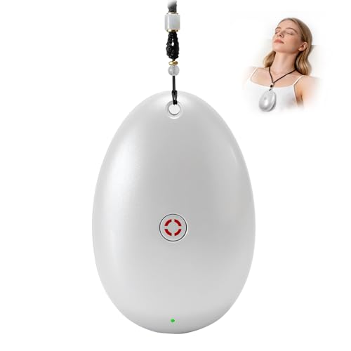 Sleep Sound Machine - Bone Conduction Portable White Noise Player, Rechargeable Handheld & Pendant Personal Audio Device, Calming Sound for Relaxation, Focus for Adults & Kids