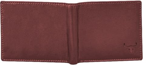 Image of WILD NAPA RFID Protected Brown Genuine Leather Wallets for Men (Brown)