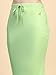 TRENDMALLS Spandex Saree Shapewear Petticoat for Women, Cotton Blended, Skirts for Women, Shape wear Dress Pale Green