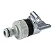 Price comparison product image Gardena Water Thief: Universal Faucet Adapter for Connecting The Gardena Garden Hose to a Faucet Without Thread with 14-17 mm Outer Diameter, Corrosion Resistant (2908-20)