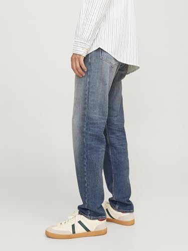 JACK & JONES JJIMIKE JJCOOPER CJ 189 SN Erkek Jean, Blue Denim, 27/32 - Görsel 7