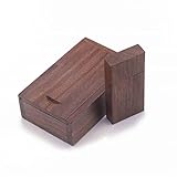 Lisher Cl¨¦ USB 64 Go Memory Stick U Disk M¨¦Moire de Stockage Externe Cl¨¦ USB en Bois Portable avec Bo?Te