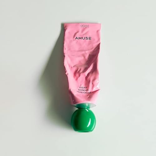 Amuse Vegan Soybean Hand Cream With Shea Butter Panthenol Ceramide For Dry Hands L Quick Absorption With Ultra Moisture And Hydration 3 Types Of Soybean Creams (Unstress) #TOP3