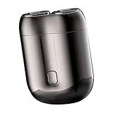 Mini-Elektrorasierer | tragbarer wasserdichter Rasierer – über USB wiederaufladbar, Trocken-Nassrasierer für Nase, Augenbrauen, Kopf, Körper, Dusche, Zuhause, Reisen, Flugzeug, Herrenpflege