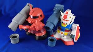 Amazon.co.jp: 全2種 機動戦士 音声 ハンコ バズーカ RX78-2 MS