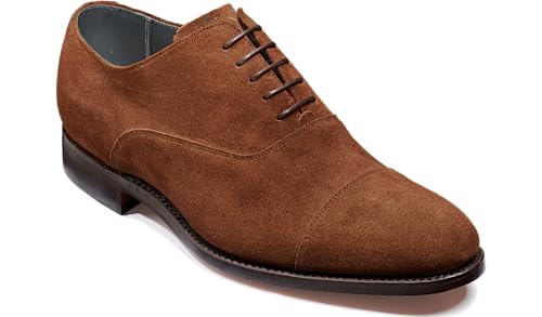 BARKER Winsford Oxford Dress Shoes - Herren Luxus Oxfords Derby Schuhe, Castagnia, 43.5 EU