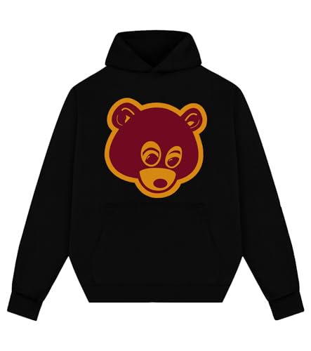 Hoodique American Rapper The College Dropout Bear Logo...