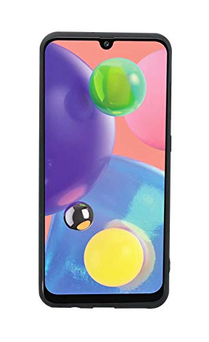 Image of Heartly Matte Finish Shockproof Dual Layer TPU + PC with Stand & Finger Holder Case Cover for Samsung Galaxy A70s / A70 - Burgundy