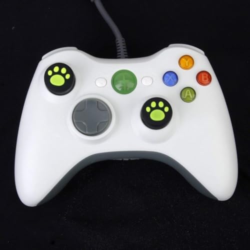 Image of Silicone Thumb Stick Grips Cap Cover Joystick Thumbsticks Caps for PS4 Xbox ONE Xbox 360 PS3 PS2 Cat Dog Paw (C)