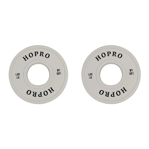 Signature Fitness Olympic Fractional Plates Change Plates(Change, Rubber, 1.25LB Pair)