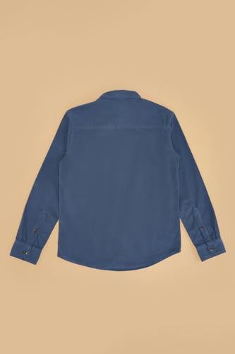 Image of Pantaloons Junior Boy's Solid Regular Fit Shirt