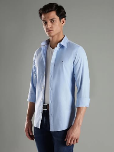 Image of Tommy Hilfiger Men's Cotton Slim Fit Shirts