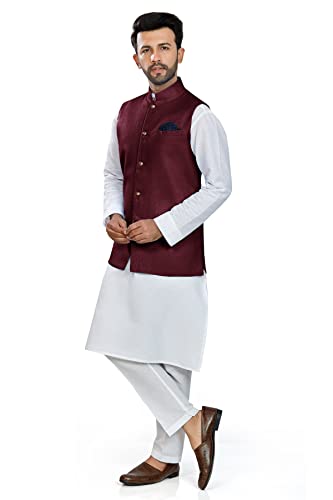 Image of BE ACTIVE Mens Nehru Jacket For Men|| Linen Waistcoat for Ocassion|| Mens Nehru Jacket