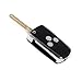 (just a key shell) TCKEY NEW Car Key Flip Keyless Entry Remote Key Shell Case for Toyota Rav4 Corolla Camry Matrix Scion Tc 3 Buttons