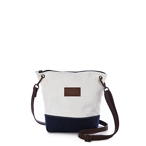 Sea Bags Recycled Sail Cloth Chebeague Crossbody Bag, Crossbody Bags for Women, Travel Purse Made in the USA