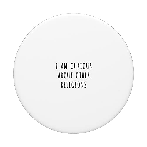 I am curious about other religions PopSockets Swappable PopGrip, Black - Image 3