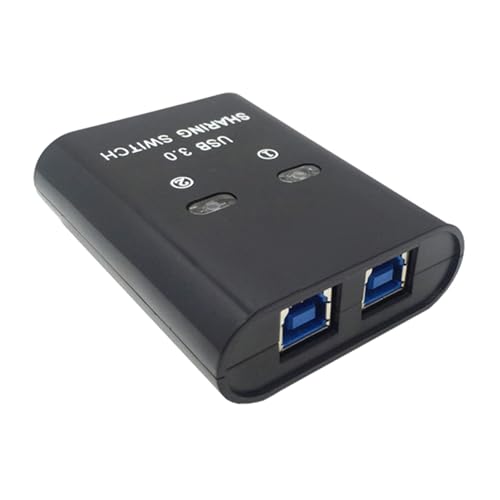 CHIZISX USB Manual Print Sharing Gerät Zwei Computer Teilen Sich 1 Gerät Für Tastaturen Mausblitzfahrer Druckerhandbuch USB Switcher