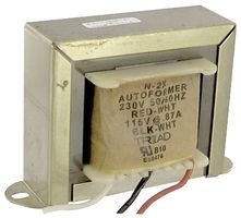Transformer, 100Va, 230V, 115V, 0.87A - N-2X