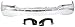 Evan-Fischer EVA17372039949 Bumper Front Steel Chrome