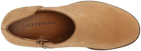 Lucky Brand Women's Zemlin Wedge Bootie Ankle Boot, Canella, 7 | Image 4
