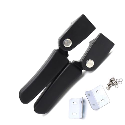 Griffteil Für Yamaha Xt1200Z Super Tenere XT700Z XT 1200 Z 700 Passagier Armlehne Rear Top Case Box Hinten Sitz(Nero)