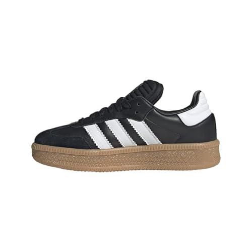 adidas Unisex-Child Ftwwht/Cblack/Gum3 Samba XLG J Core blackFtwr White/Gum 3 5 US