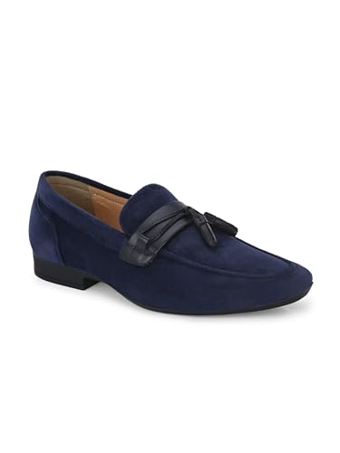Image of San Frissco Men's Formal Loafers Leatherette Trending Shoes with Tussle,Semi Casual Cushioned Footbed Cushioned Footbed Formal Party Slip-On Shoes /Stylish, Comfortable & Lightweight