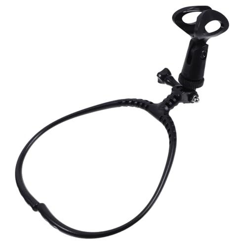 Neck Microphone Holder for Musicians and Live Streaming