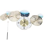 Utilisation polyvalente : adaptée aux salons, aux entrées, aux chambres et aux bureaux, cette horloge murale de style chinois combine parfaitement des fonctions pratiques et décoratives pour divers environnements.