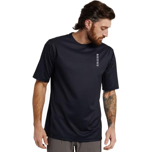 Race Face Indy Kurzarm Trikot Herren schwarz