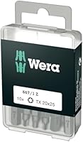 Wera Bit-Sortiment, 867/1 TX 20 DIY, TX 20 x 25 mm (10 Bits pro Box), 05072408001