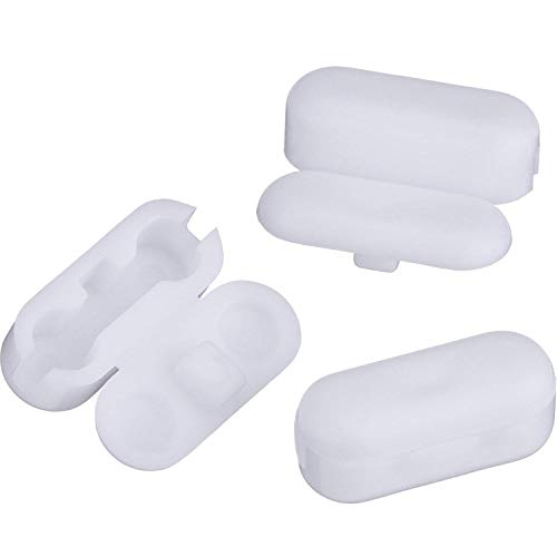 Stark Star 24 Pack Replacement Vertical Roman Roller Blind Ball Chain Cord Connector Clips (24 Pack)