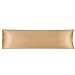YeVhear - Federa per cuscino da corpo, 20 x 72 cm, in raso setoso oro per capelli, anti-rughe, resistente al lavaggio