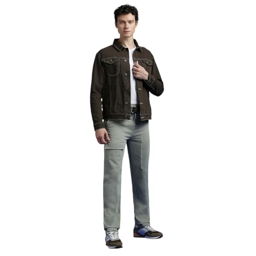 Image of Pepe Jeans Men's Mid Rise Straight Pants