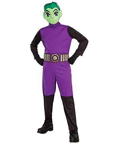 DC Teen Titans Go!: Beast Boy Costume for Kids by Rubies Boys Medium