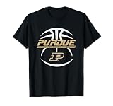 Elite Authentics Purdue Boilermakers Basketball Fan T-Shirt, Black, Small, Unisex-Adults & Kids