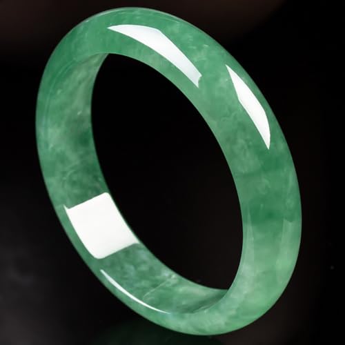 Bracelet jadéite vert émeraude véritable un bijou en pierre précieuse d'exception