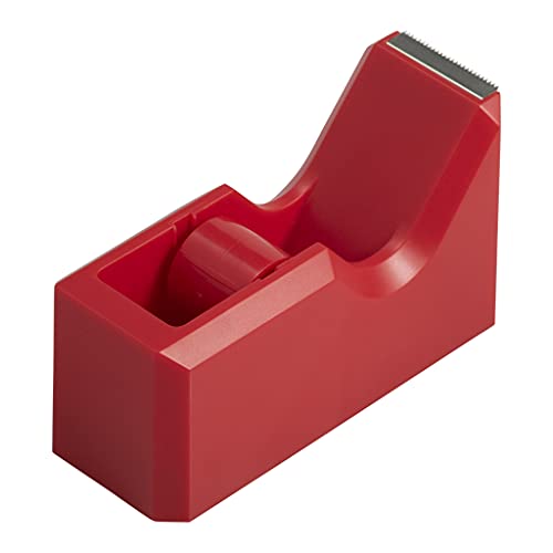 Jam Paper Colorful Desk Tape Dispensers - Red - Sold Individually #TOP2