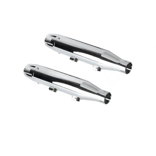 Silencieux moto pour Iron XL883N et Sportster chrome fini