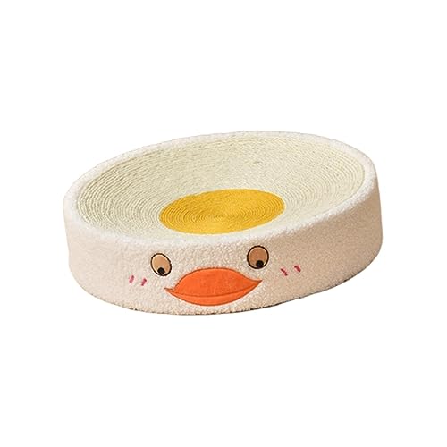Fenteer Tigela para arranhar gato para gatos em ambientes Garra de moagem para proteção de móveis Al