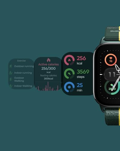 Motorola Moto Watch Fit (Green Band) - image 5