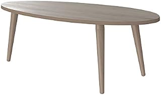 Amazon Brand - Movian Adour Oval Coffee Table, 55 x 110 x 39cm, Light Brown Oak-Effect