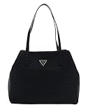 Bolsillo interior extraíble Guess, Vikky Tote para Mujer, Black, Talla única
