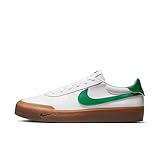 Nike Men's Court Shot Shoes, White/Malachite-Gum Med Brown, 9.5